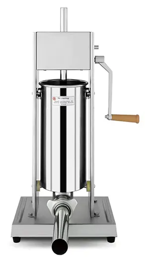10 lt manual sausage filler - stainless steel — commercial catering equipment from ALUS CATERING