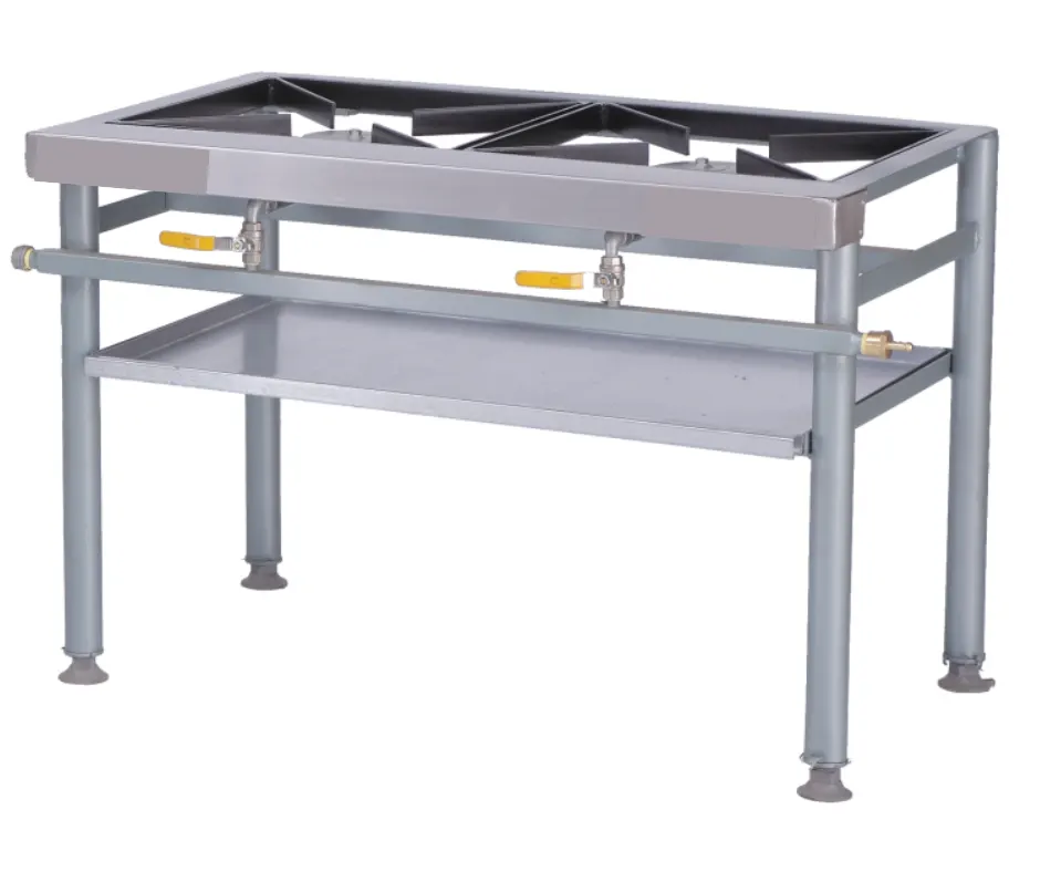 2 burner boiling table - straight (econo) — commercial catering equipment from ALUS CATERING