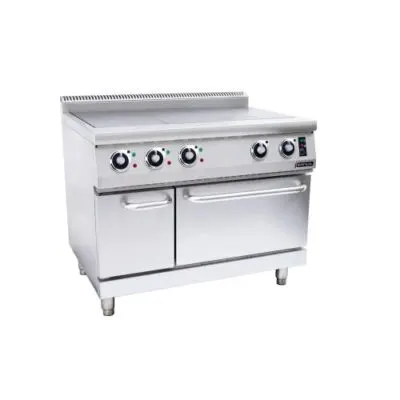 Anvil 3 plate stove with oven - electric — commercial catering equipment from ALUS CATERING