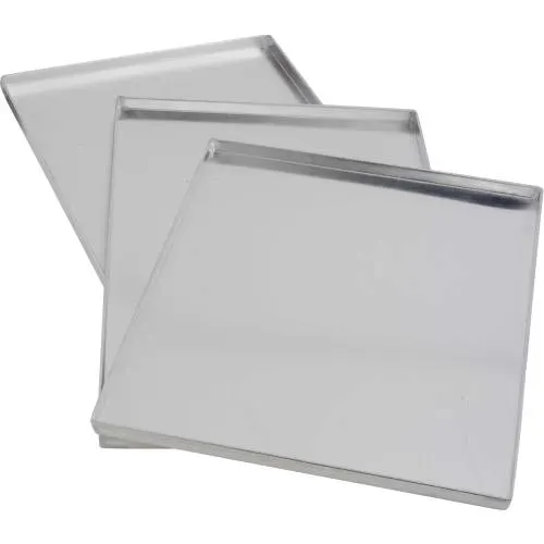 Baking tray aluminium - 650 mm x 530 mm x 40 mm — commercial catering equipment from ALUS CATERING