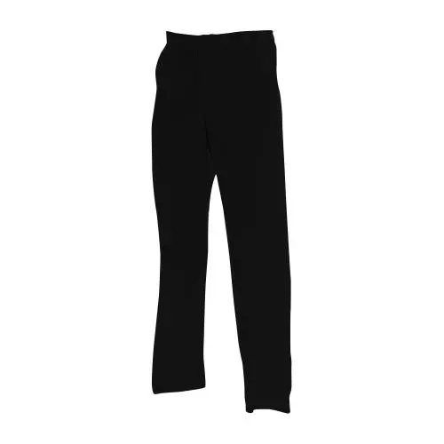 Chef trousers with zip - black — commercial catering equipment from ALUS CATERING
