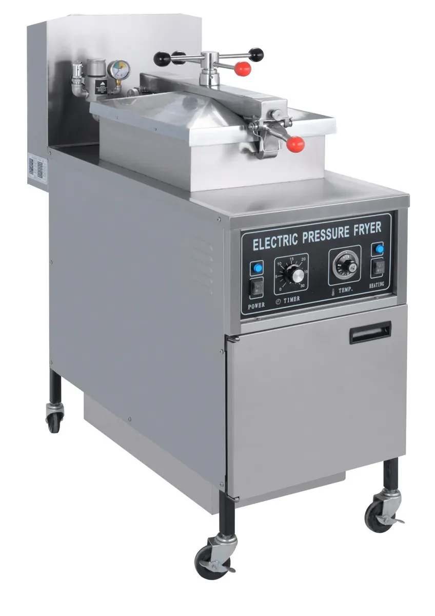 Chicken pressure fryer - 25 lt - electric — commercial catering equipment from ALUS CATERING