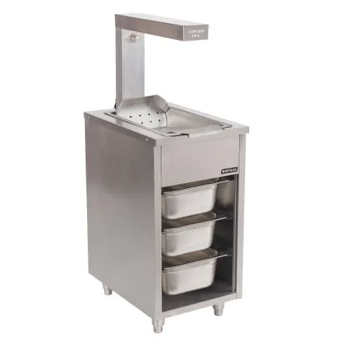 Chip dump anvil - floor standing — commercial catering equipment from ALUS CATERING