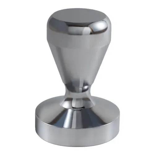 Chrome plated coffee tamper — commercial catering equipment from ALUS CATERING