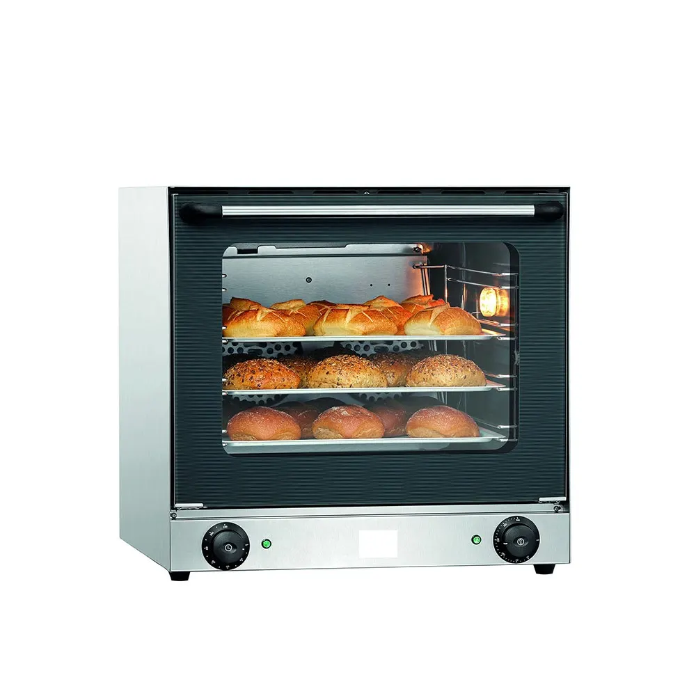 Convection oven - 4 tray 440 x 318 mm (manual steam function) — commercial catering equipment from ALUS CATERING