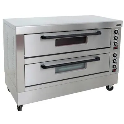 Deck oven anvil - electric - 4 tray - double (30 loaf) — commercial catering equipment from ALUS CATERING