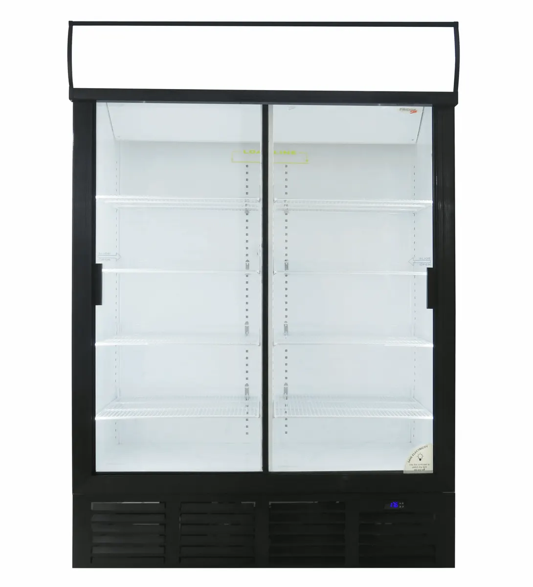 Double door beverage cooler - 910 lt — commercial catering equipment from ALUS CATERING