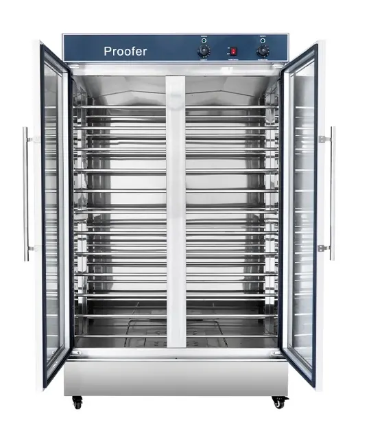 Double door prover - 24 tray — product photo 2 from ALUS CATERING