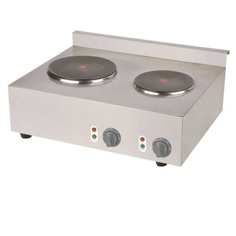 Double plate stove - electric — commercial catering equipment from ALUS CATERING