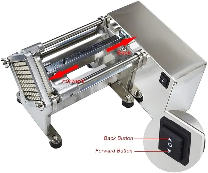 Electric chip cutter — product photo 3 from ALUS CATERING