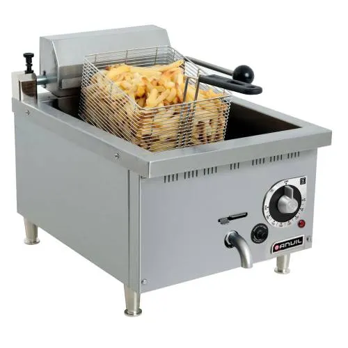 Fish fryer anvil - 1 x 10 lt - high speed - 5.6 kW - elec — commercial catering equipment from ALUS CATERING