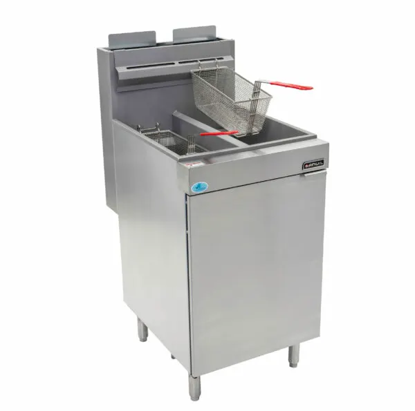 Fish fryer anvil - 2 x 18 lt - gas — commercial catering equipment from ALUS CATERING