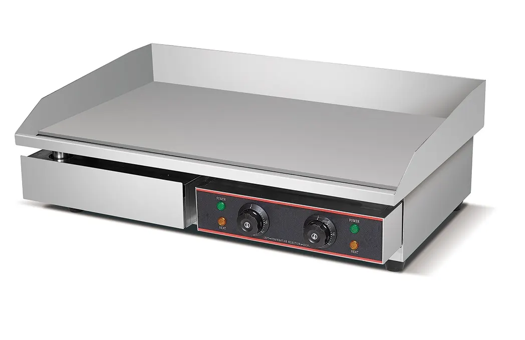 Flat top grill - 720 mm — commercial catering equipment from ALUS CATERING