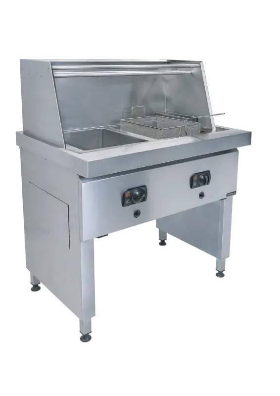Hotel fryer anvil - 2 x 20l floorstanding — commercial catering equipment from ALUS CATERING