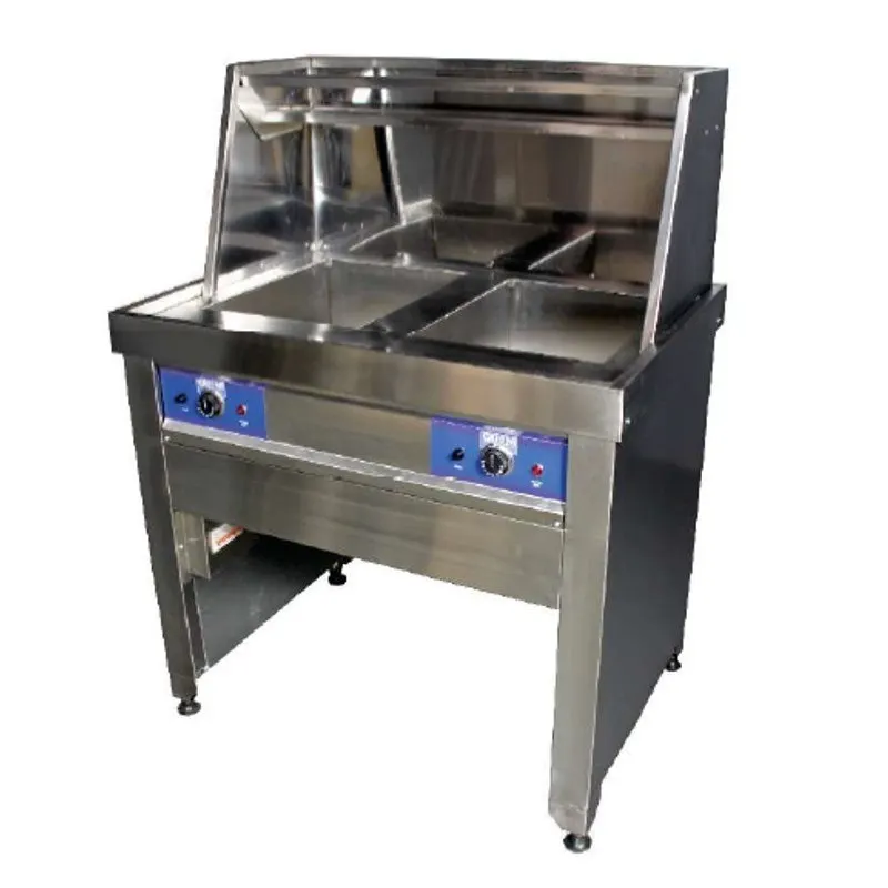 Hotel model fryer - floor standing (2 x 20 lt) — commercial catering equipment from ALUS CATERING