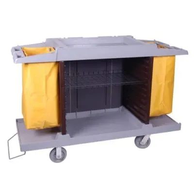 Hotel service trolley - plastic — commercial catering equipment from ALUS CATERING