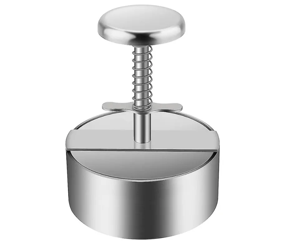 Manual patty former - 140 mm — commercial catering equipment from ALUS CATERING