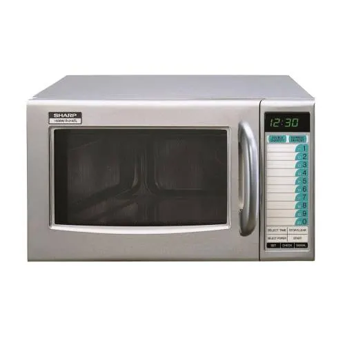 Sharp commercial microwave oven -1000w — commercial catering equipment from ALUS CATERING
