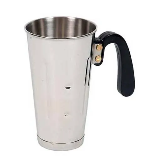 Milk shake cup s/steel with handle - 880 ml — commercial catering equipment from ALUS CATERING