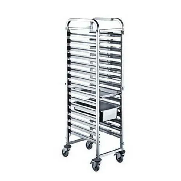 Mobile tray trolley - 16 tier — commercial catering equipment from ALUS CATERING
