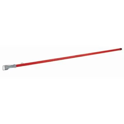 Mopholder - pvc/wood handle only (red) 1550 mm — commercial catering equipment from ALUS CATERING