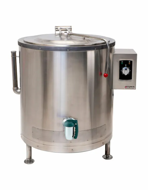 Oil jacketed pot - anvil - 225l - electric — commercial catering equipment from ALUS CATERING
