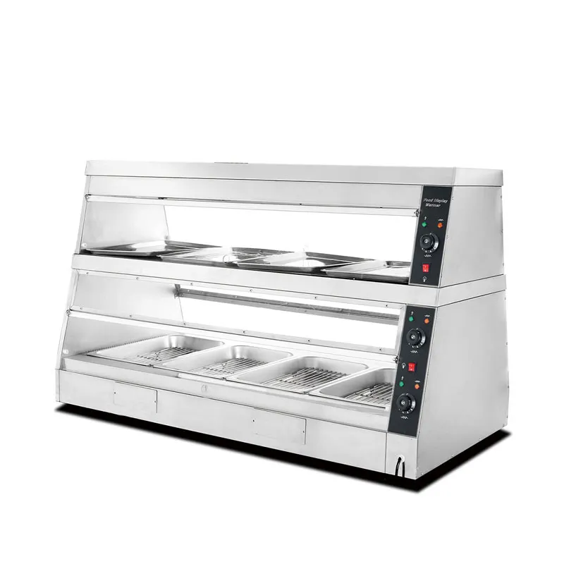 Pass through food display warmer - 1500 mm — commercial catering equipment from ALUS CATERING