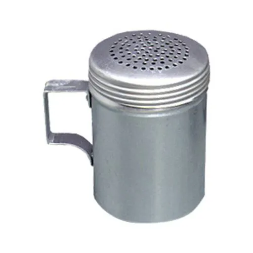 Salt shaker aluminium with handle 65 mm x 90 mm — commercial catering equipment from ALUS CATERING