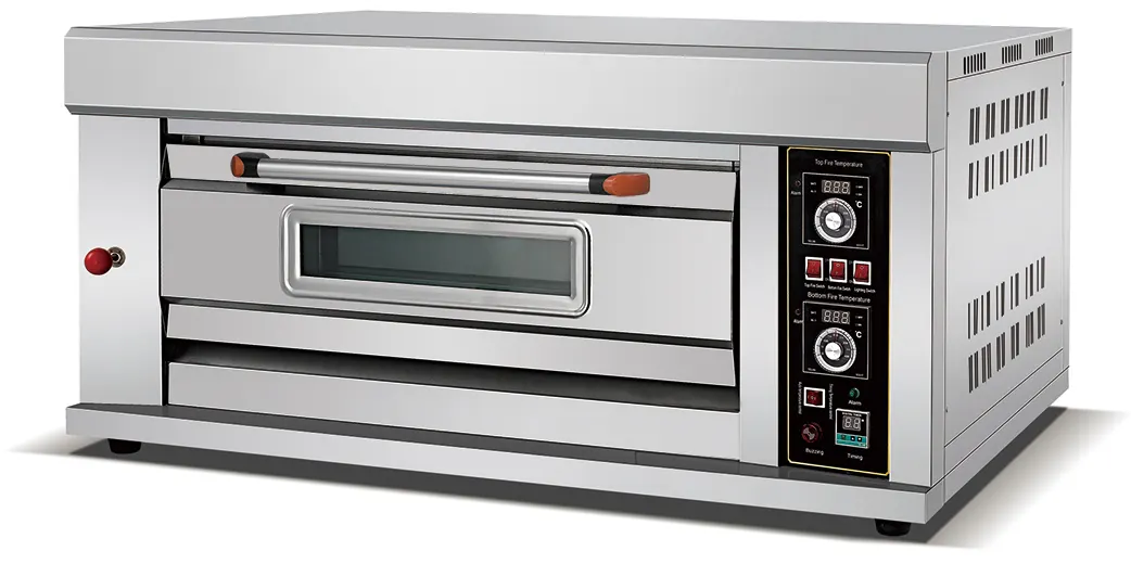 Single deck gas oven - 3 tray — commercial catering equipment from ALUS CATERING