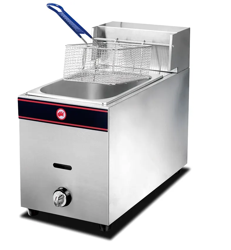 Single gas fryer - table model (1 x 6 lt) — commercial catering equipment from ALUS CATERING