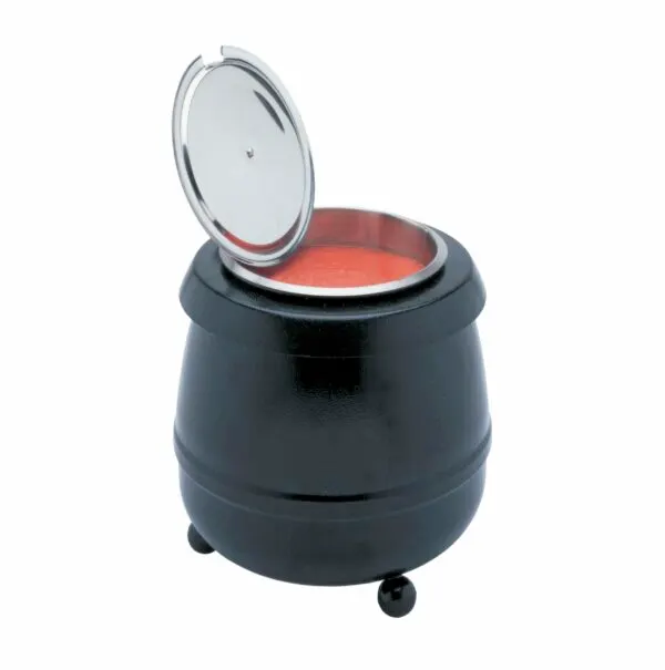 Soup kettle - black avenia 11 lt — commercial catering equipment from ALUS CATERING