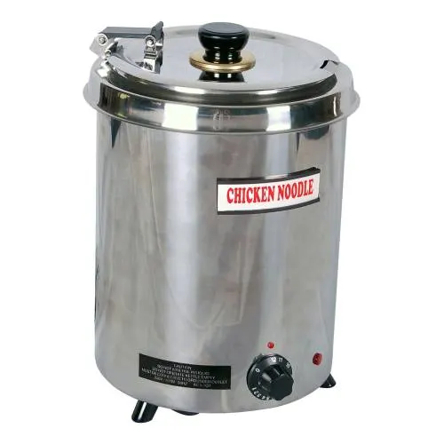 Soup kettle - stainless steel avenia 5.7 lt — commercial catering equipment from ALUS CATERING