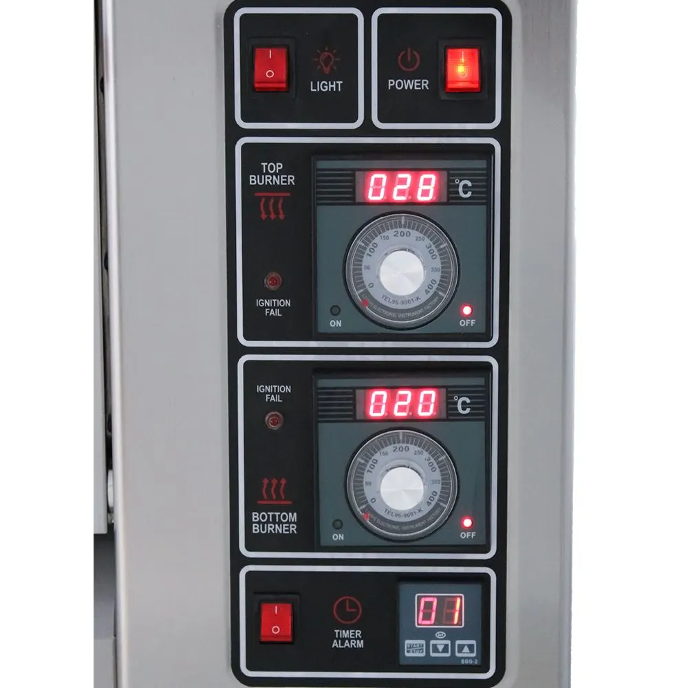 Triple deck oven - 9 tray (gas) — product photo 3 from ALUS CATERING