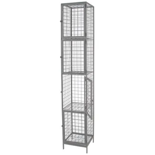 Wire locker - 4 door — commercial catering equipment from ALUS CATERING
