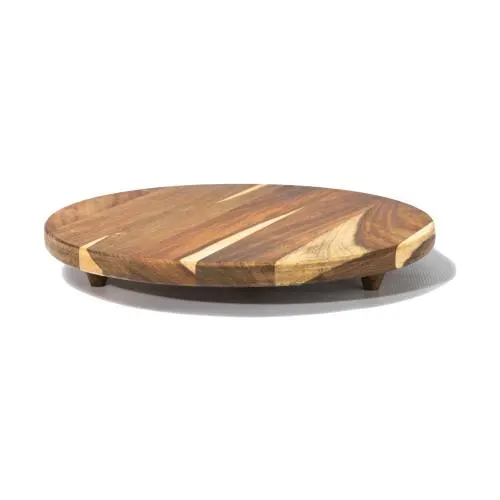 Wood round cake stand - small — commercial catering equipment from ALUS CATERING