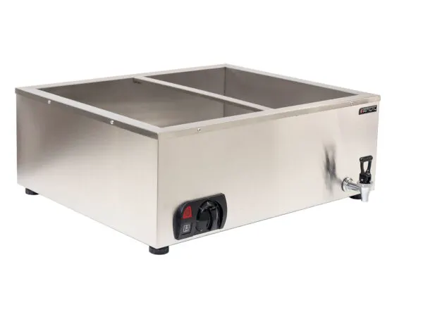 BAIN MARIE TABLE TOP - 2 DIVISION