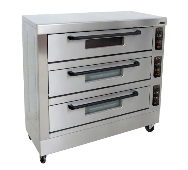 DECK OVEN ANVIL - ELECTRIC - 6 TRAY - TRIPLE (45 LOAF)