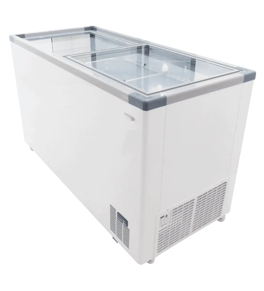 GLASS TOP DISPLAY FREEZER - 520LT