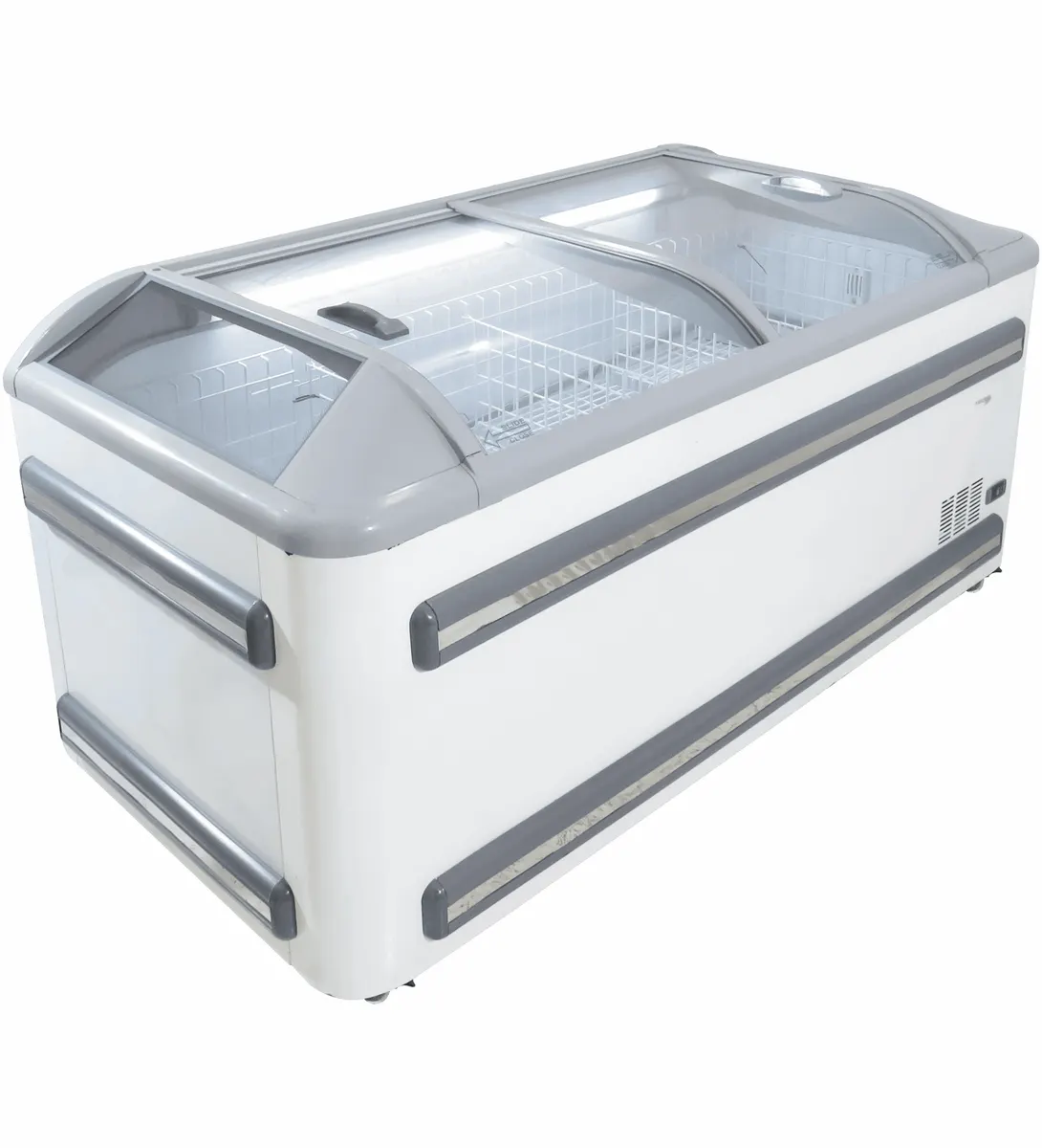 GLASS TOP ISLAND DISPLAY FREEZER - 788LT (1800MM)