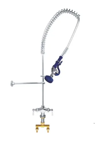 PRE-RINSE FAUCET - WITH MIXER TAPS