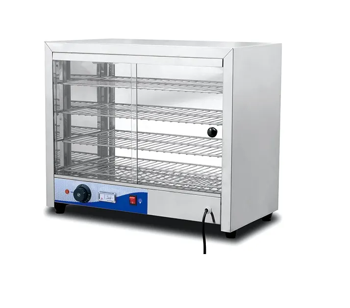 STAINLESS STEEL PIE WARMER - 580MM