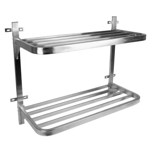 WALL MOUNTED POT RACK - DOUBLE