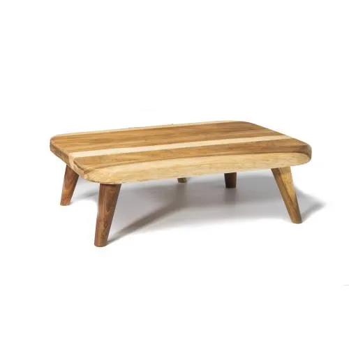 WOOD DISPLAY STAND - SMALL (WITH LEGS)